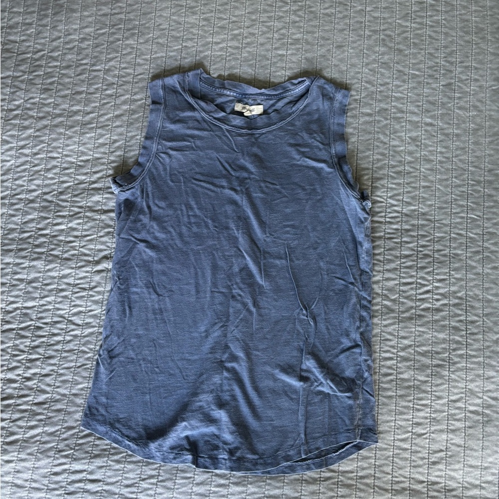 Madewell Navy Muscle Tee